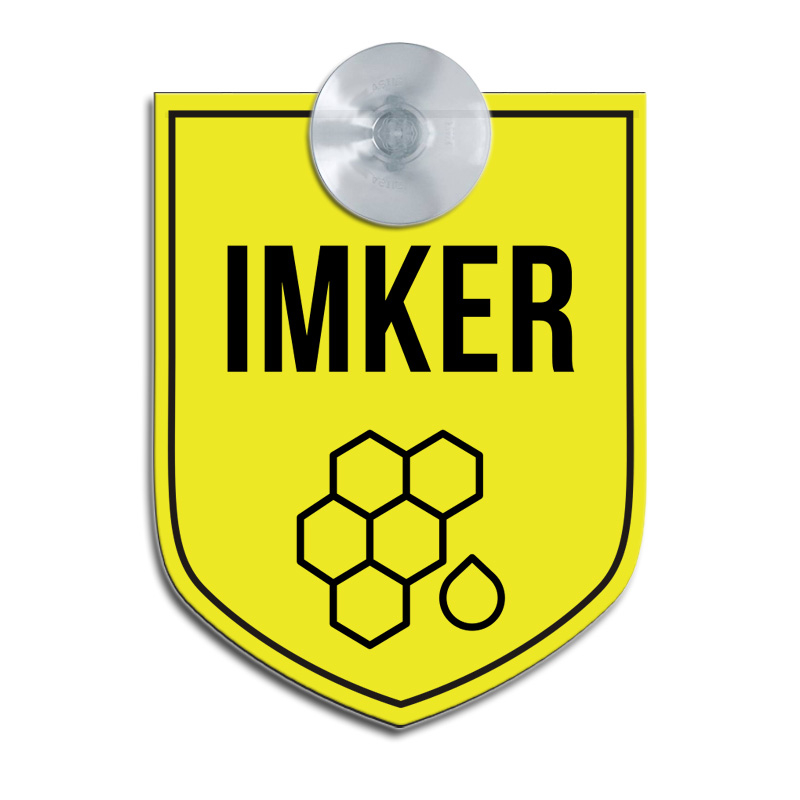 Imker mit Sauger